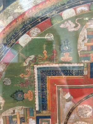 Two Tibetan thangkas, 19th C. — photo 10