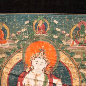 Two Tibetan thangkas, 19th C. — photo 6