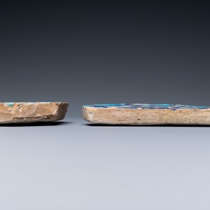 Two Timurid cuerda seca tiles, Khargird, North-East Iran, mid-15th C. — 照片 5