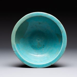 Two turquoise-glazed calligraphic bowls, Kashan, 13/14th C. — photo 2