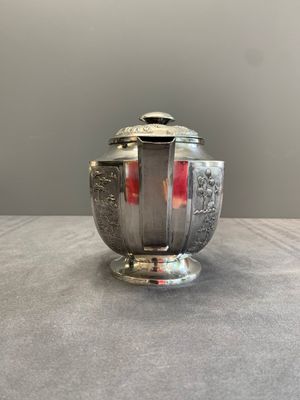 Two Vietnamese silver teapots and a covered sugar bowl, marked Donghung, ca. 1900 — 照片 2