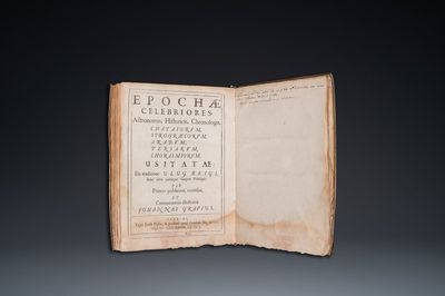 Ulugh Beg (1394-1449) & John Greaves (1602-1652): Epochae celebriores (...), London, 1650