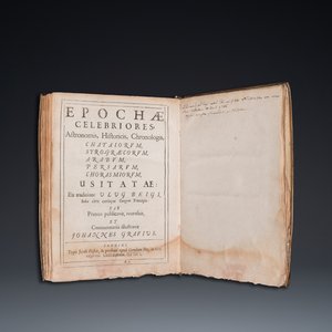 Ulugh Beg (1394-1449) & John Greaves (1602-1652): Epochae celebriores (...), Londres, 1650 — photo 1
