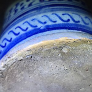 Un albarello à décor 'alla porcelana' en majolique d'Anvers, 2ème moitié du 16ème — photo 13