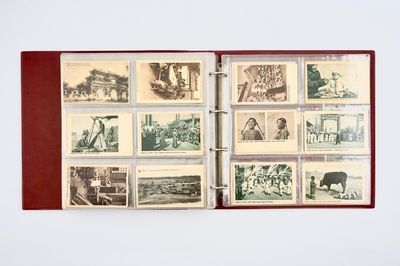 Un album de cartes postales chinoises, 19/20ème