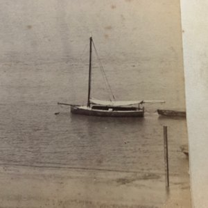Un album de neuf photos argentiques dont une vue panoramique du Bund à Shanghai, Chine, daté 1899 — photo 17