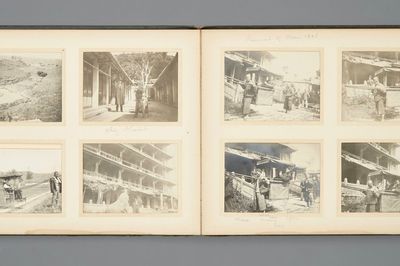 Un album de photos d’une voyage en Chine, début du 20ème