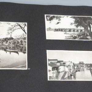 Un album de photos en noir et blanc d'un voyage en Chine, vers 1900-1920 — photo 29