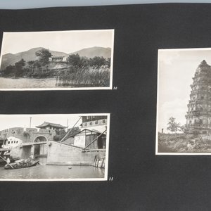 Un album de photos en noir et blanc d'un voyage en Chine, vers 1900-1920 — photo 4