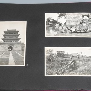 Un album de photos en noir et blanc d'un voyage en Chine, vers 1900-1920 — photo 7