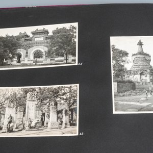 Un album de photos en noir et blanc d'un voyage en Chine, vers 1900-1920 — photo 8
