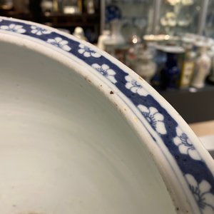 Un aquarium en porcelaine de Chine en bleu et blanc, 19ème — photo 17