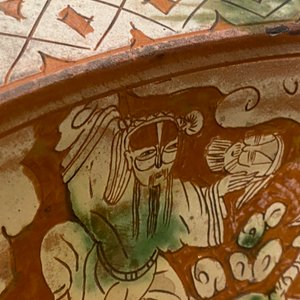 Un bassin en grès porcelaineux émaillé sancai, fin de la dynastie Ming — photo 13