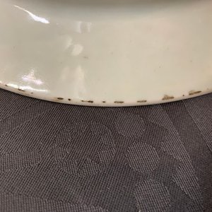 Un bassin en porcelaine de Chine bleu et blanc à décor de rinceaux floraux, Qianlong — photo 9
