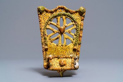 Un bénitier en poterie flamande, Torhout, 18ème