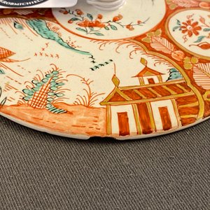 Un beurrier couvert en faïence de Delft doré à décor de chinoiserie, 18ème — photo 9