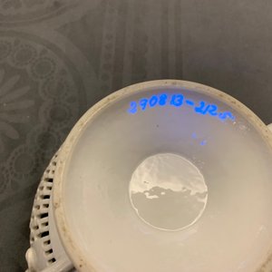 Un bol à châtaignes et son couvercle en porcelaine de Chine d’exportation, Qianlong — photo 15