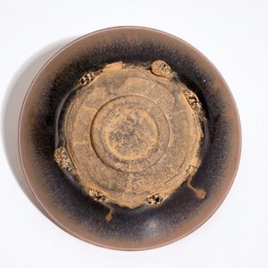 Un bol à thé Jian de type "fourrure de lièvre" en noir et brun, Chine, Song — photo 2
