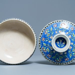 Un bol couvert dans le style d'Iznik, Samson, Paris, 19ème — photo 6