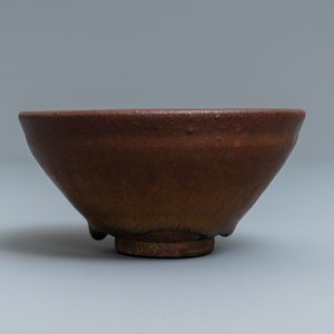 Un bol en grès porcelaineux de type Jian à émail 'fourrure de lièvre', Song — photo 5