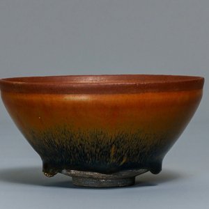 Un bol en grès porcelaineux de type jianyao à émail 'fourrure de lièvre', Song — photo 5