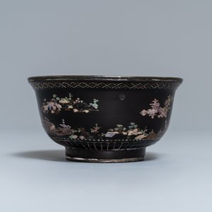 Un bol en laque burgauté, Chine, Kangxi — photo 5