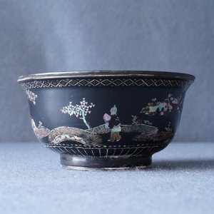 Un bol en laque burgauté, Chine, Kangxi — photo 10