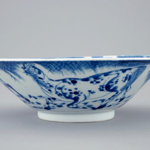 Un bol en porcelaine de Chine à décor de chevaux, Shunzhi/Kangxi, Kangxi — photo 4