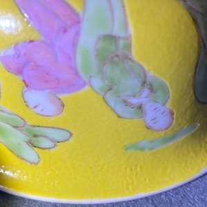 Un bol en porcelaine de Chine à fond jaune et rouge rubis, Yongzheng — photo 12