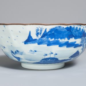 Un bol en porcelaine de Chine 'Bleu de Hue' pour le marché vietnamien, 19ème — photo 5