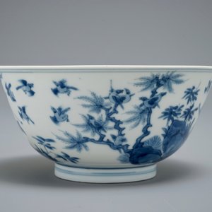 Un bol en porcelaine de Chine bleu et blanc, marque et époque de Kangxi — photo 5