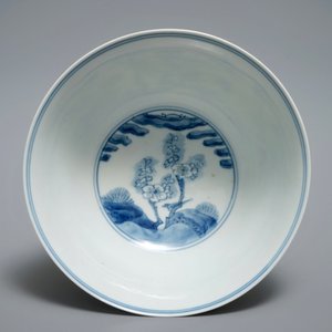 Un bol en porcelaine de Chine bleu et blanc, marque et époque de Kangxi — photo 6