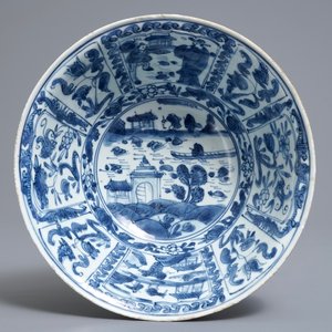 Un bol en porcelaine de Chine bleu et blanc, Wanli — photo 1