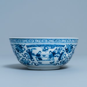 Un bol en porcelaine de Chine en bleu et blanc, Kangxi — photo 2