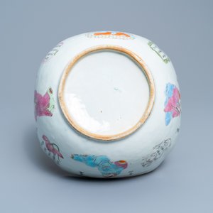 Un bol en porcelaine de Chine famille rose à décor 'Wu Shuang Pu', 19ème — photo 11