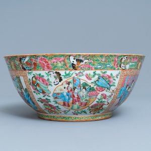 Un bol en porcelaine de Chine famille rose de Canton, 19ème — photo 3