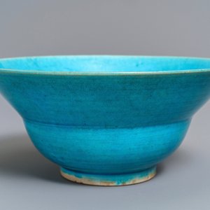 Un bol en porcelaine de Chine turquoise monochrome, Kangxi — photo 2