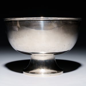 Un bol sur piedouche en argent à décor de Shou Lao, Chine, 19/20ème — photo 4
