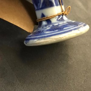 Un bol sur piedouche en porcelaine de Chine bleu et blanc, Dynastie Ming, Chongzhen — photo 15