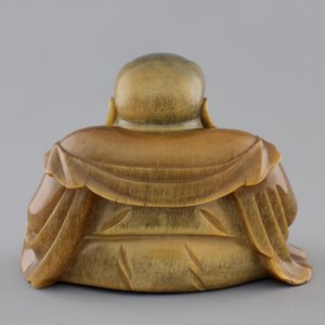 Un bouddha en corne de rhinocéros, Chine, 19ème — photo 3