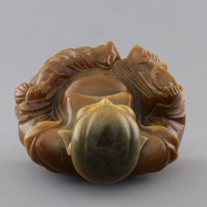 Un bouddha en corne de rhinocéros, Chine, 19ème — photo 6
