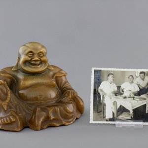 Un bouddha en corne de rhinocéros, Chine, 19ème — photo 8