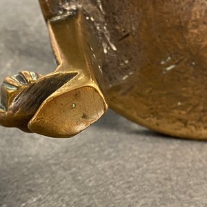 Un bougeoir en bronze, Pays-Bas ou Flandres, 14/15ème — photo 24