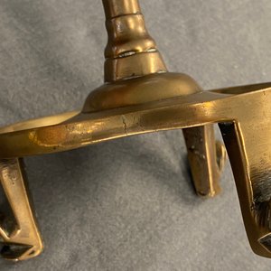 Un bougeoir en bronze, Pays-Bas ou Flandres, 14/15ème — photo 29