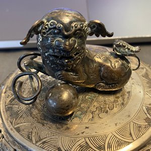 Un brûle-parfum couvert en argent, Chine, 19/20ème — photo 17