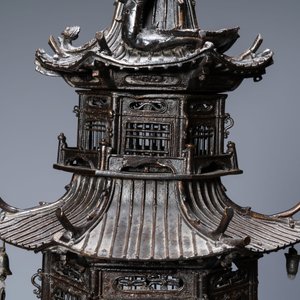 Un brûle-parfum de taille monumentale en bronze en forme d'éléphant, 'koro', Japon, Edo/Meiji, 19ème — photo 10