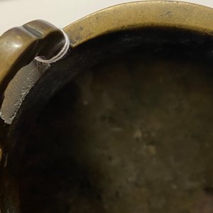 Un brûle-parfum en bronze incrusté d'argent, marque Shi Shou, Chine, 19ème — photo 13