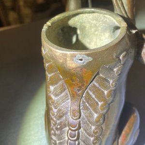 Un brûle-parfum en bronze laqué en forme de lion bouddhiste, Chine, Ming — photo 20