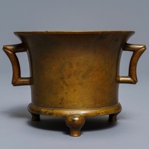 Un brûle-parfum en bronze, marque de Xuande, Chine, 17/18ème — photo 4