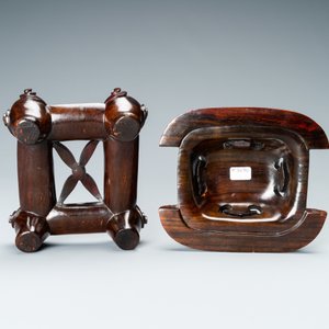 Un brûle-parfum en bronze partiellement doré au couvercle en bois et jade, Chine, marque de Xuande, Kangxi — photo 11